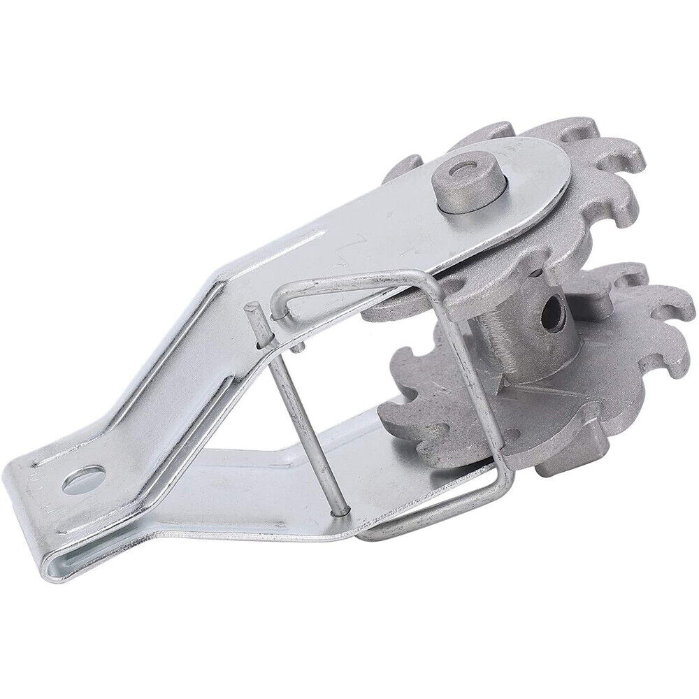 50 Pack Inline Cliplock Wire Strainer Aluminum Alloy Heavy Duty Wire Ratchet Tensioner for Electric Fence