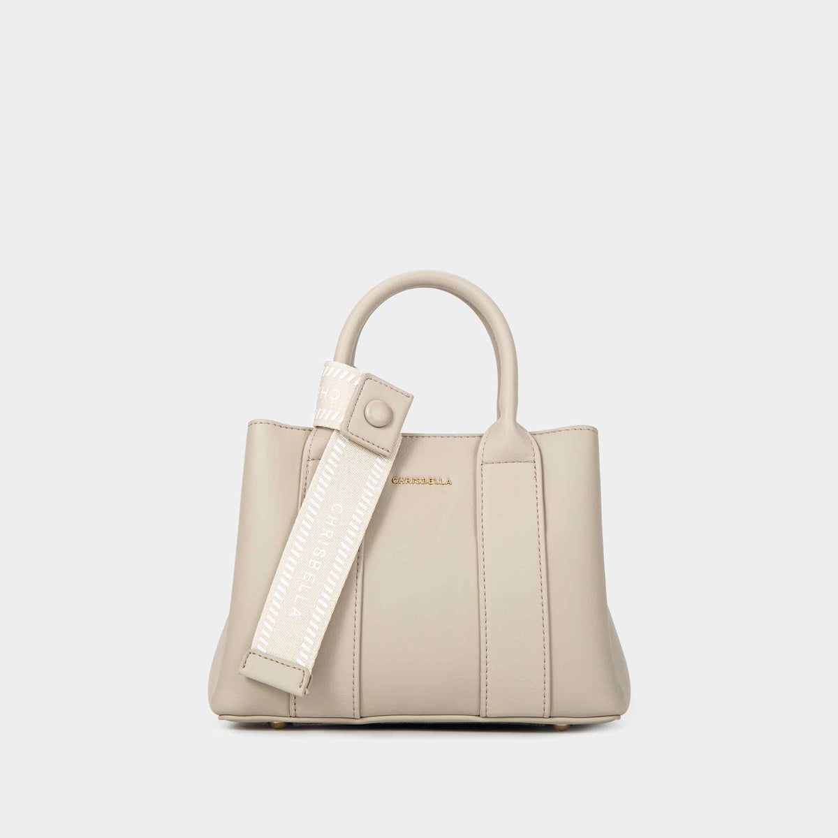Chrisbella Sienna Tote-Cream