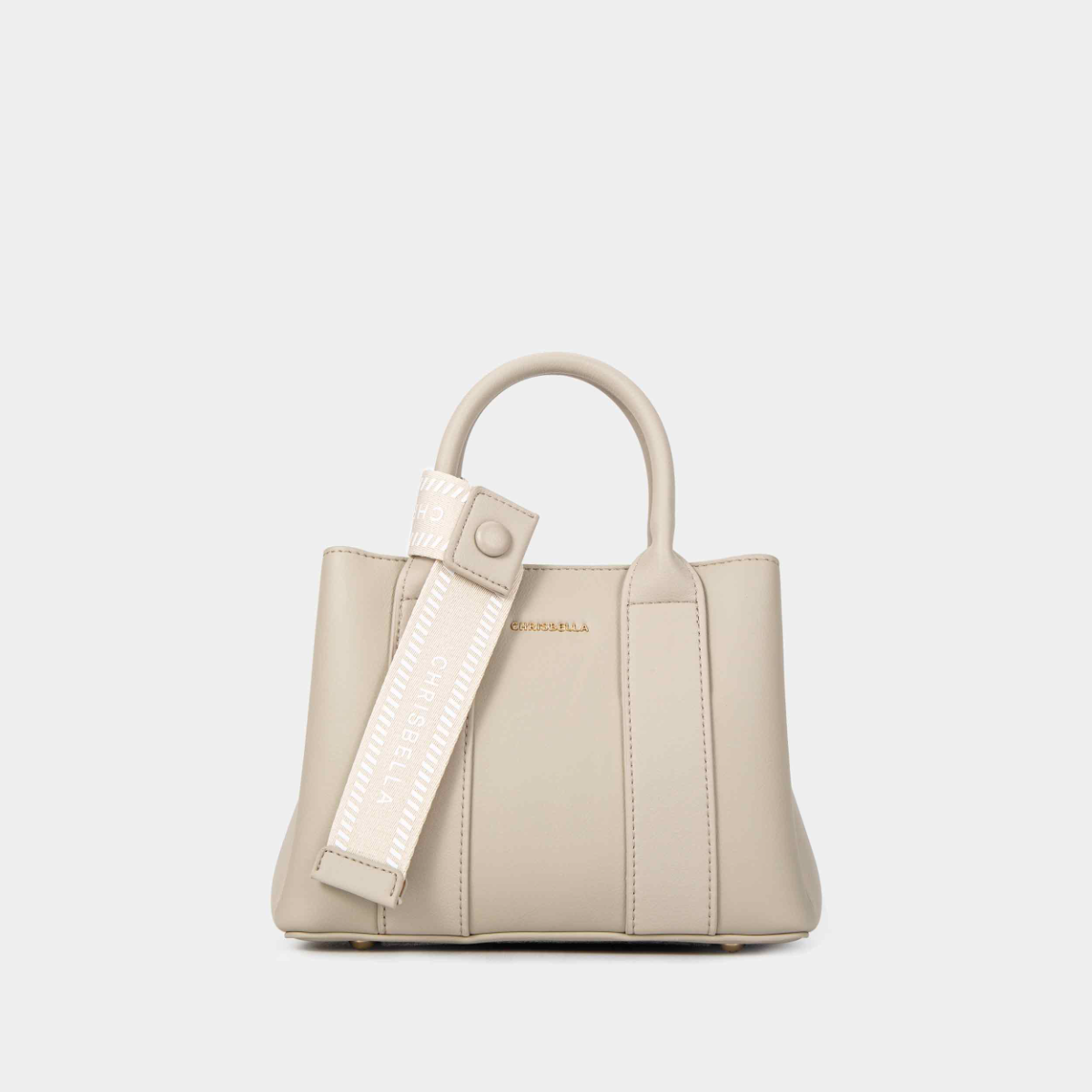 Chrisbella Sienna Tote-Cream