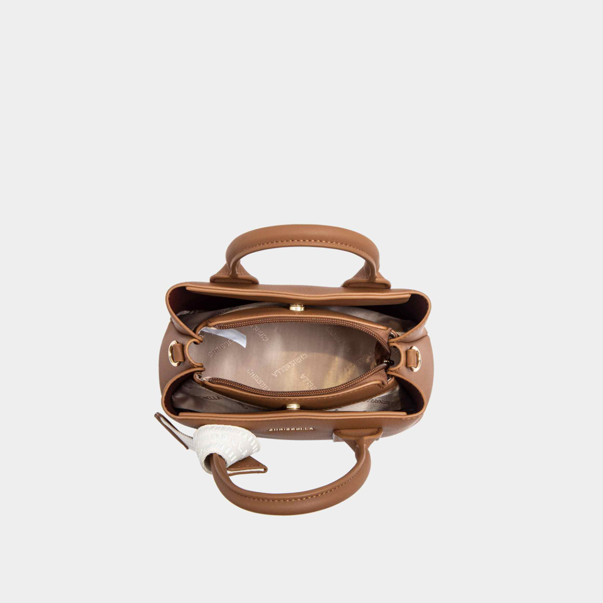 Chrisbella Sienna Tote-Wine Red