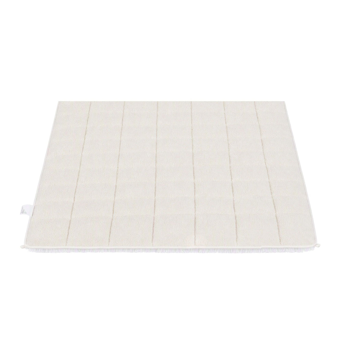 Giselle Faux Fur Weighted Blanket 2 Sided Long Pile Sherpa Reverse Cream 6.8KG 120 x 180cm