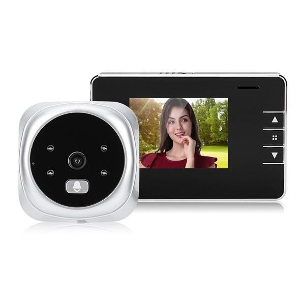 2.8 Screen Digital Peephole Door Bell With 0.3Mp Camera-1915197585149267968