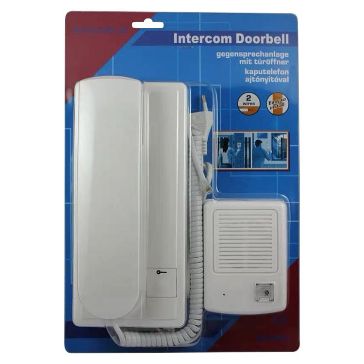 Single-Family Wired Intercom Doorbell - Non-Visual-1915197504039817217