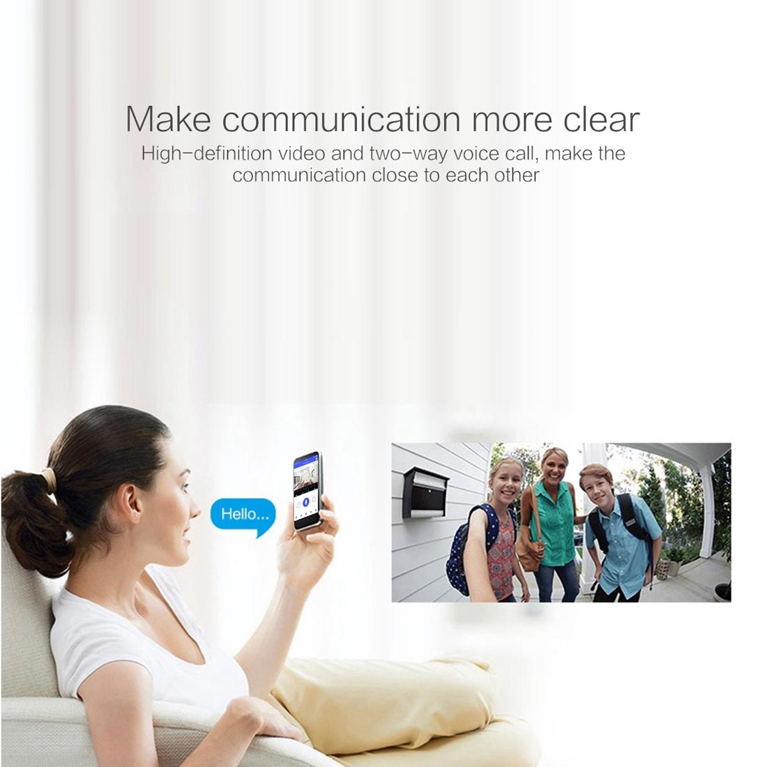 Waterproof Wifi Door Camera With Night Vision - 1080P-1915196620509679621