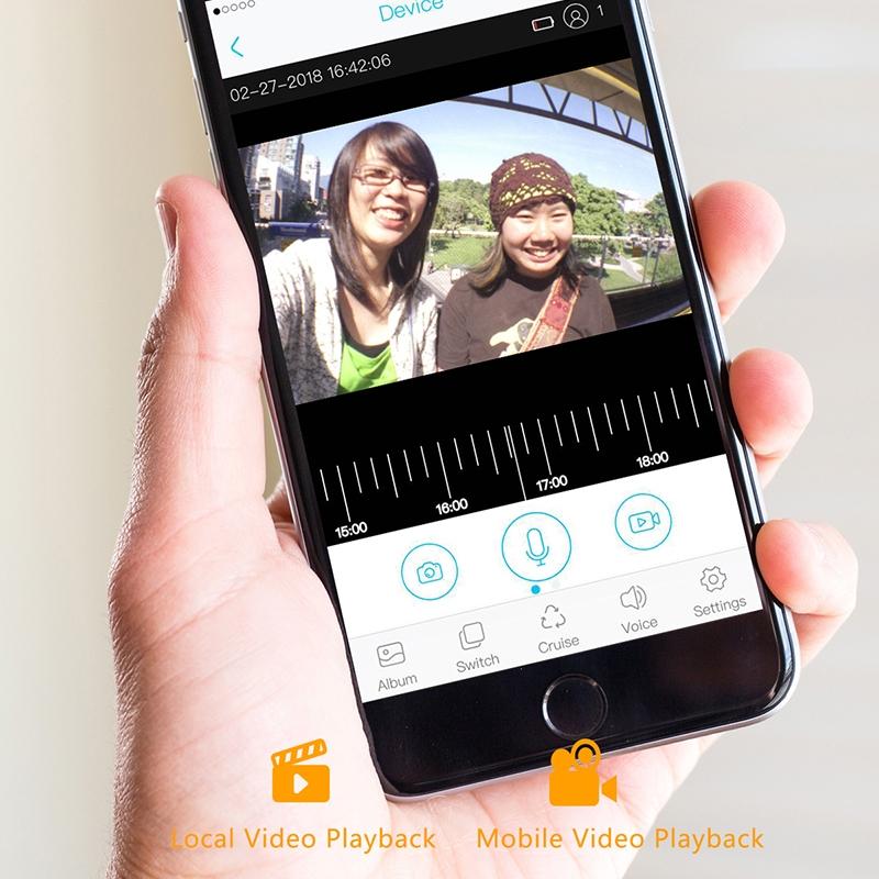 Smart Wifi Video Doorbell With Motion Detection & Two-Way Intercom - White-1915196627350589441