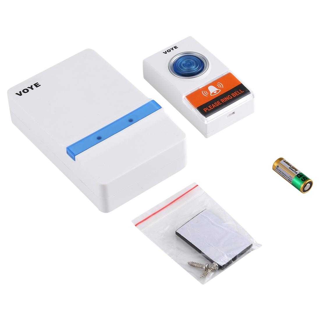 Home Music Remote Control Wireless Doorbell With 38 Polyphony Sounds White-1915196634195693574