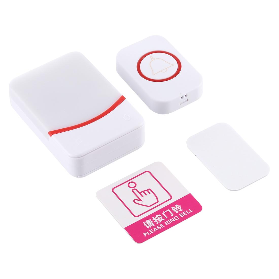 Wireless Doorbell With 38 Ringtones & Flashing Lights - Home Music Remote Control-1915196634543820807
