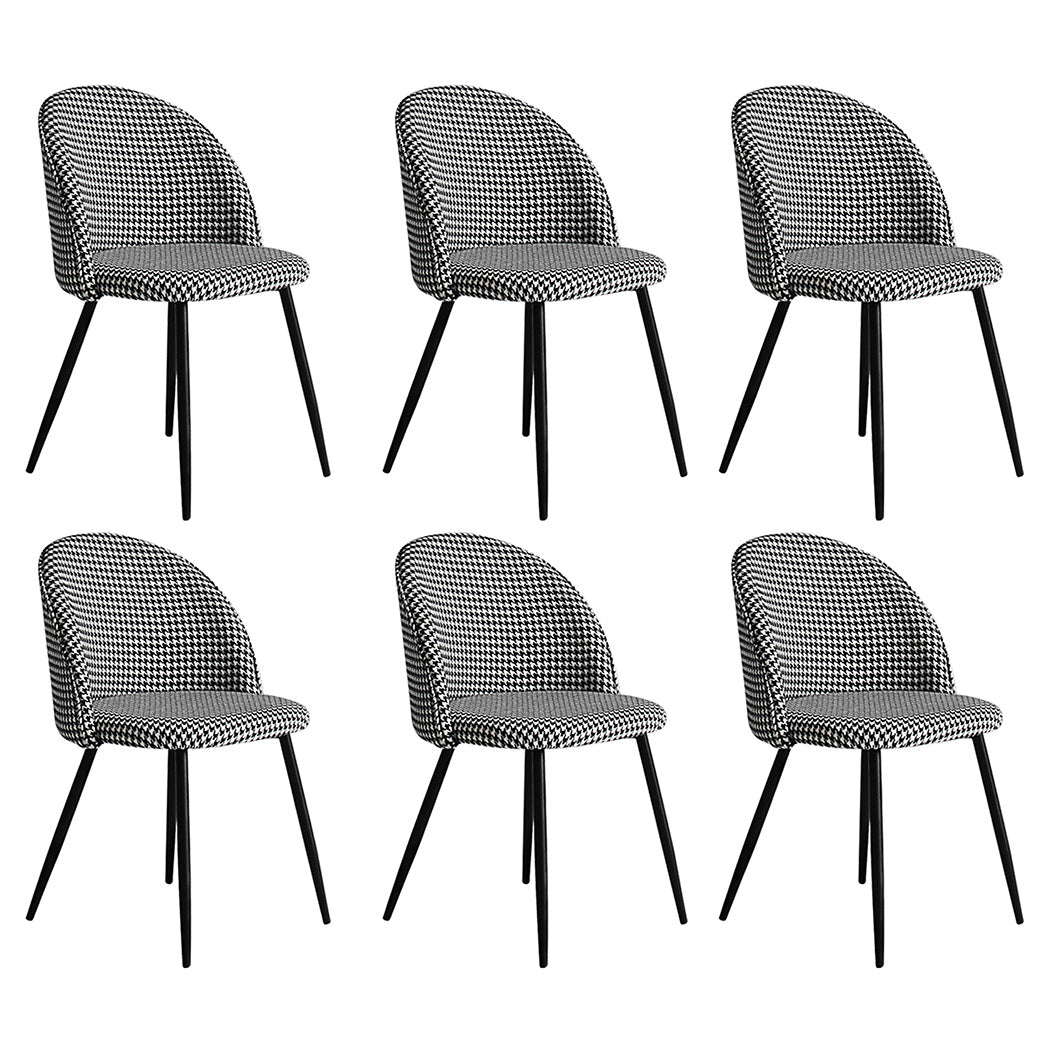 Levede 6x Dining Chairs Kitchen Cafe-1973193555312775168
