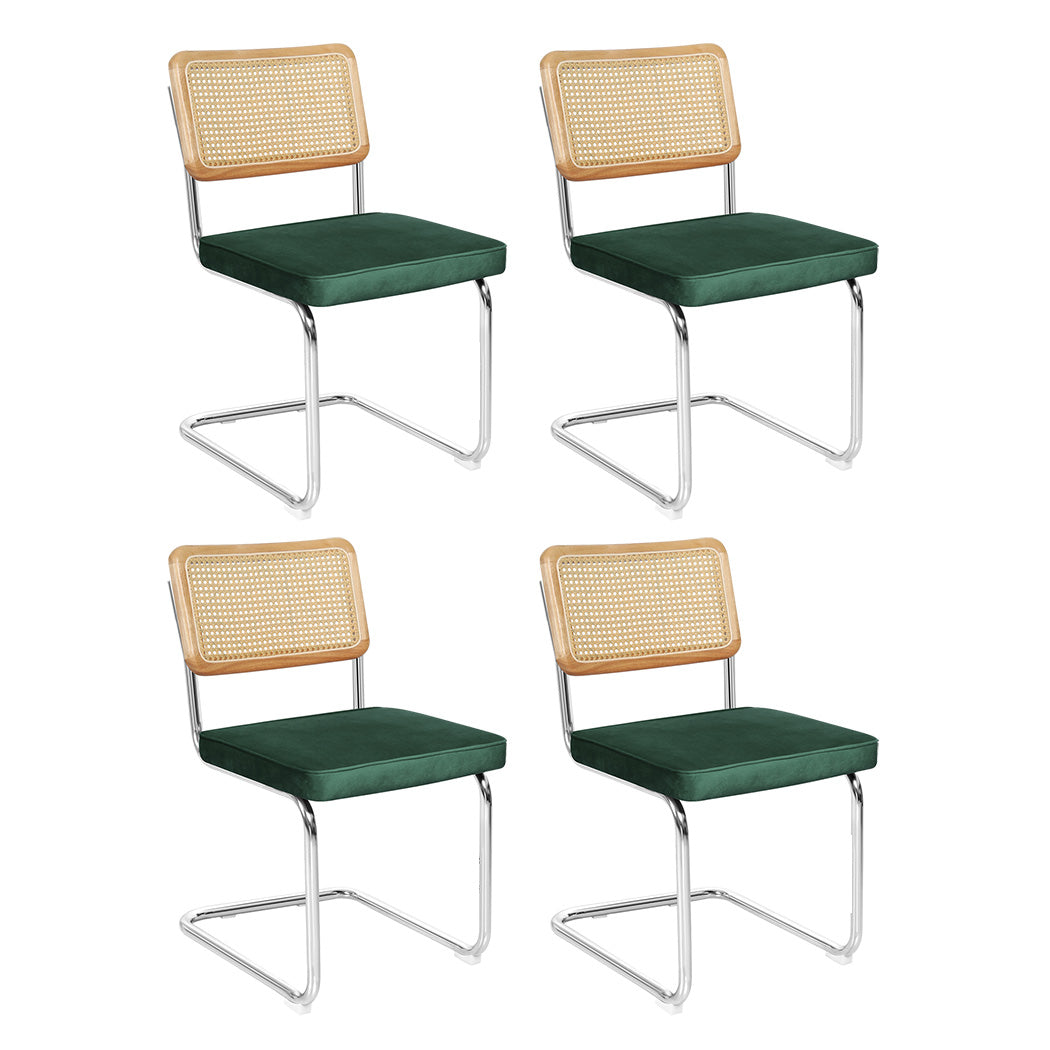 Levede 4xRattan Chair Dining Chairs-1973193566075359232