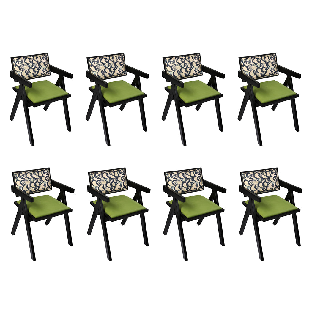 Levede Dining Chair Retro Backrest Chair x8-1973193570466795520
