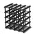 Artiss Wine Rack 20 Bottle Black