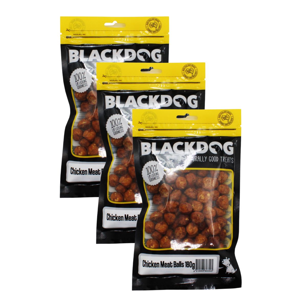 Blackdog Chicken Meat Balls 180g x 3pk-1973193587755716608