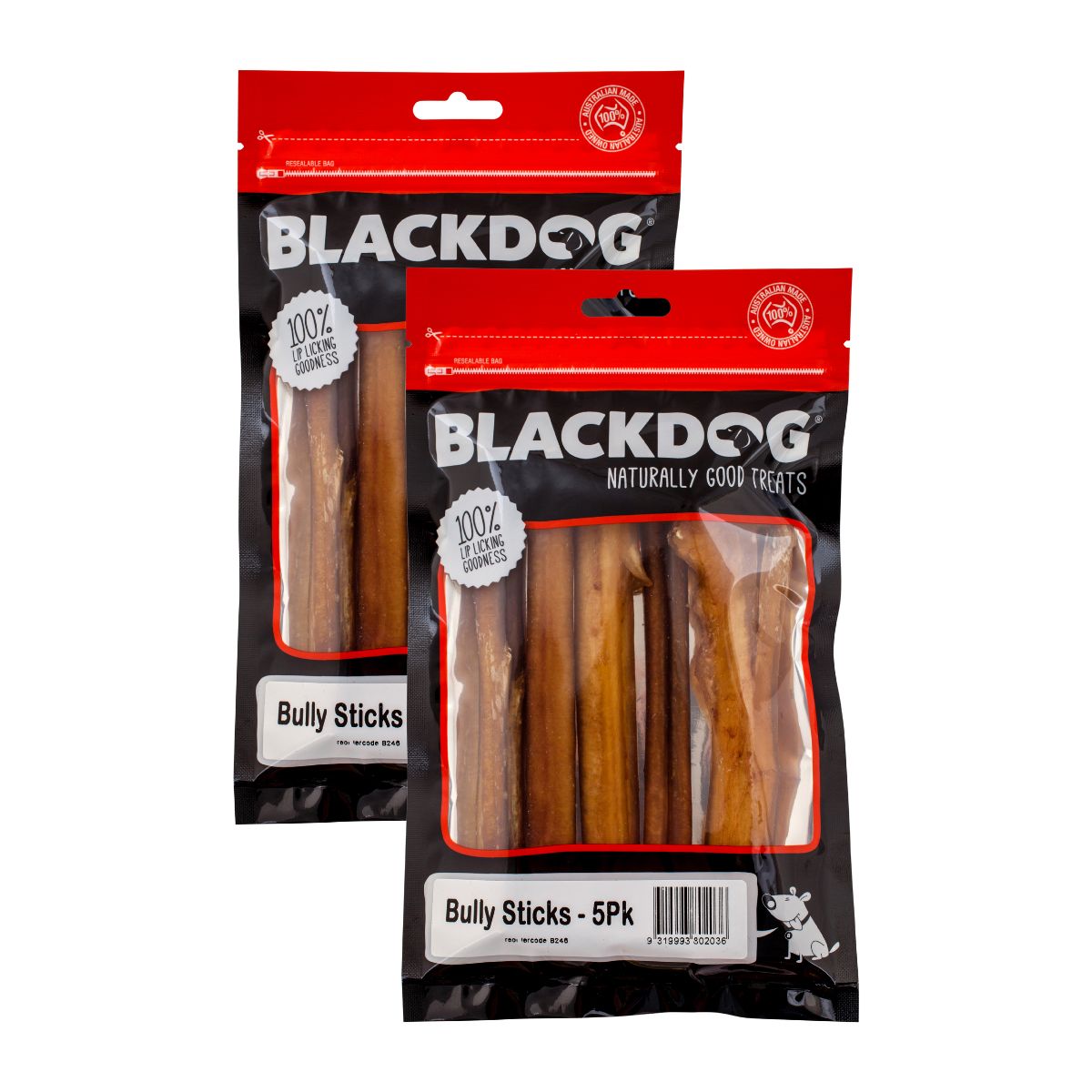 Blackdog Bully Stick 5pk x 2-1973193587386617857