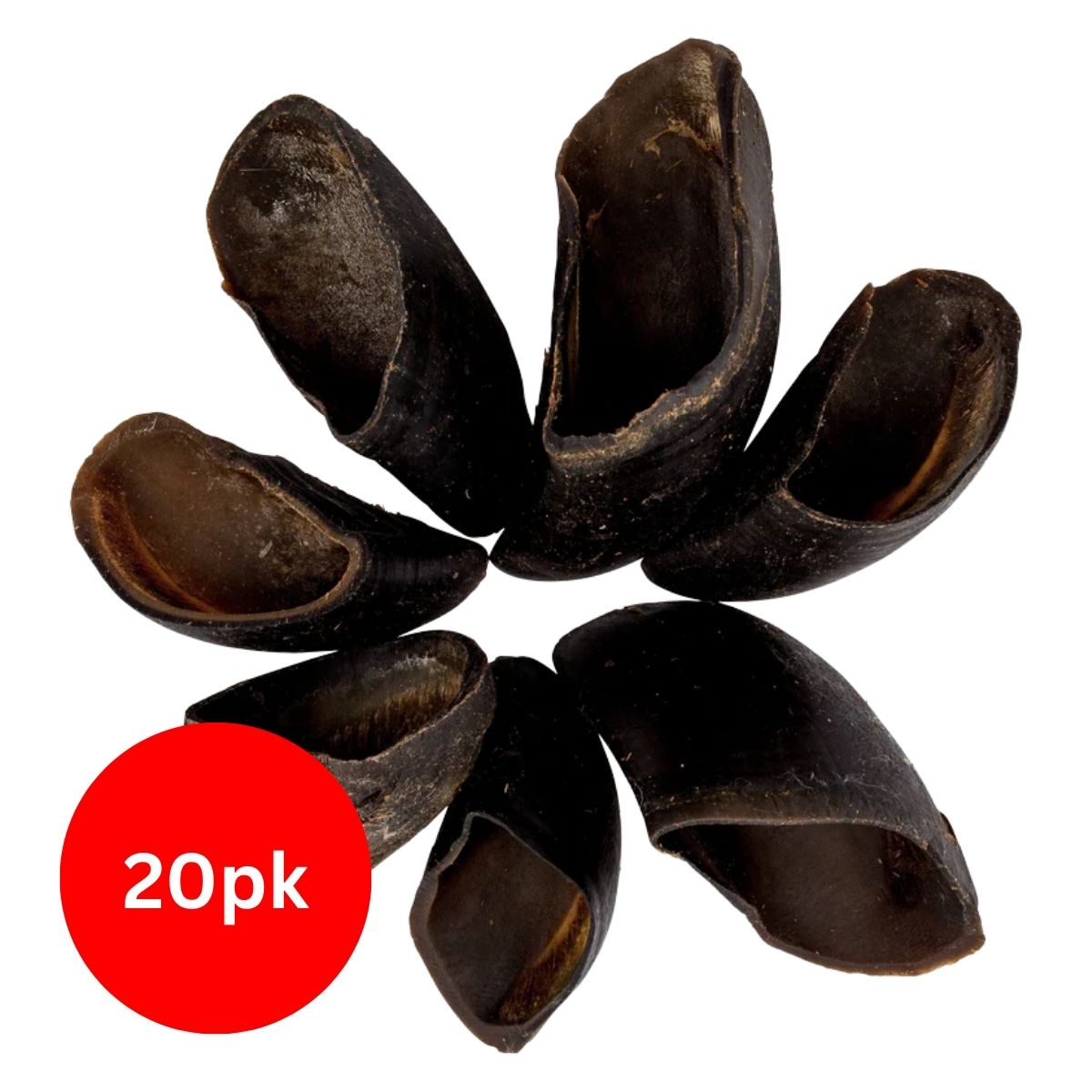 Blackdog Cow Hooves 20pk-1973193583326531585
