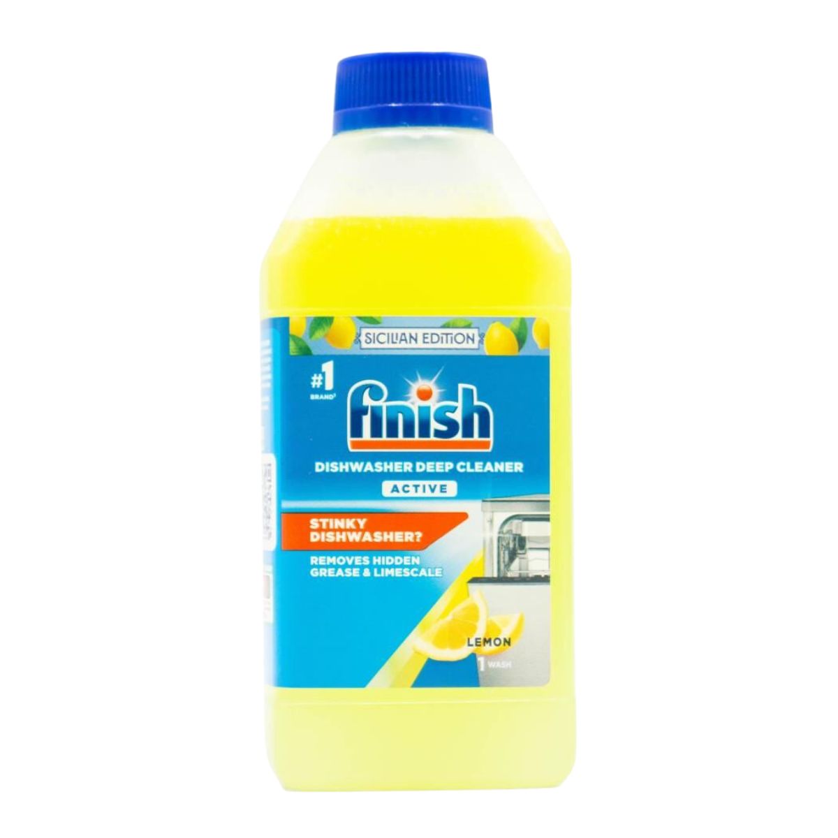 Finish 250ml Dishwasher Cleaner Lemon-1973193596416954369