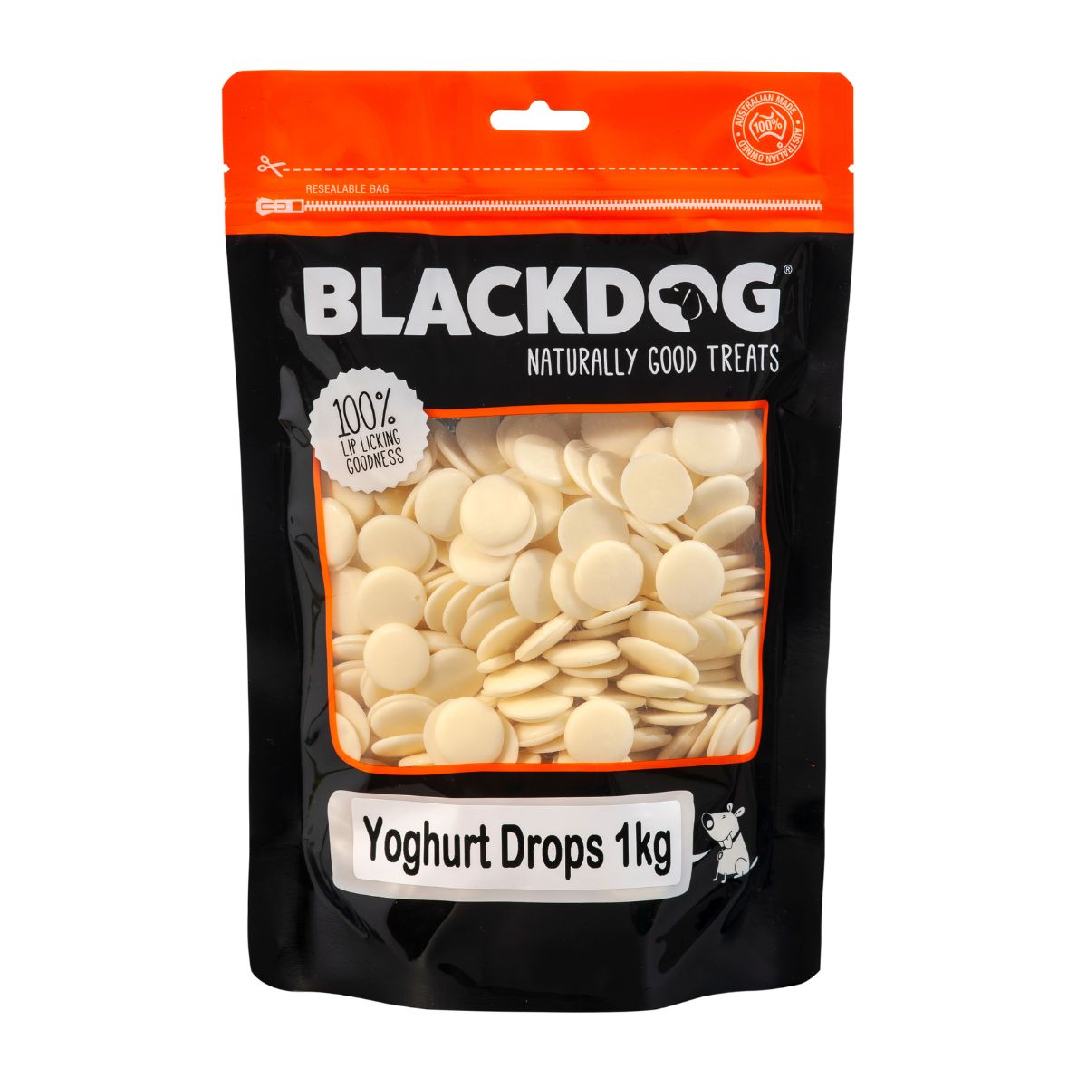 Blackdog Yoghurt Drops 1kg-1973193589341163522