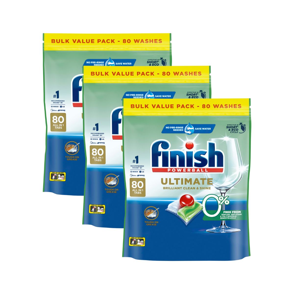Finish Ultimate 0% Foam 240 Dishwasher Tablets-1973194175386095617