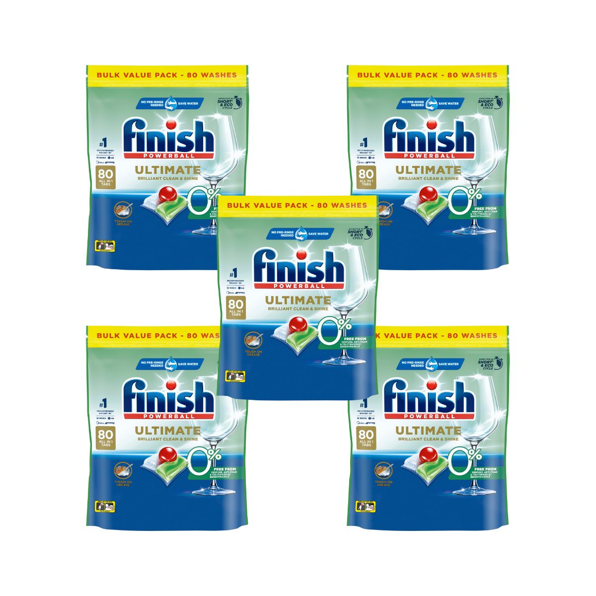 Finish Ultimate 0% Foam 400 Dishwasher Tablets-1973194175771971585
