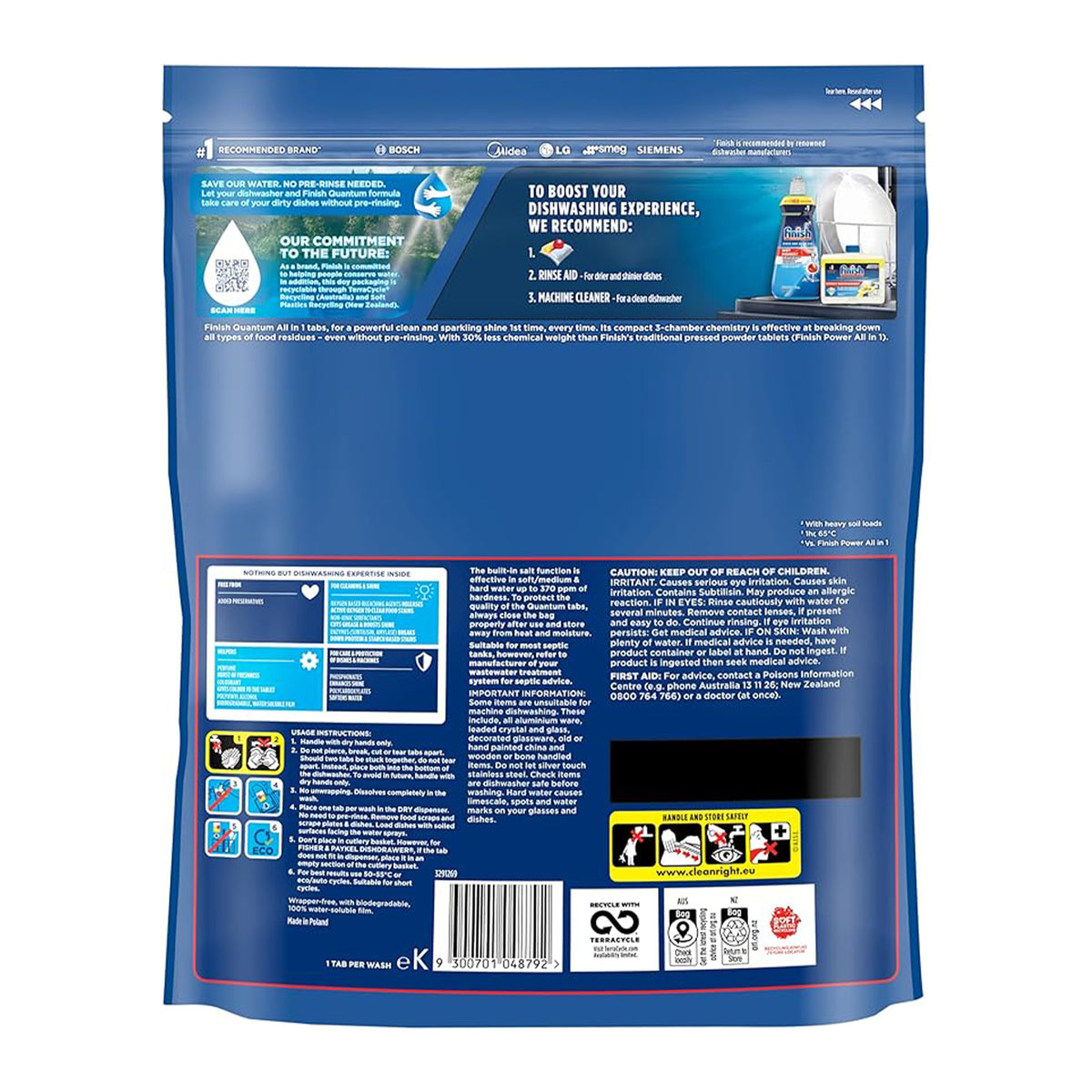 Finish Quantum 450 Dishwasher Tablets-1973194177617465345