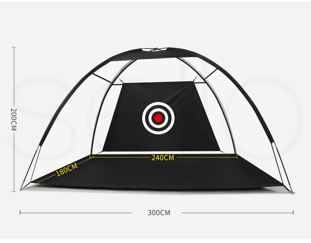 Centra 3M Golf Practice Net Hitting Black-1954802718480666626