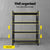 2Mx1.5M Giantz Garage Shelving Warehouse Rack Black