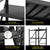 2Mx1.5M Giantz Garage Shelving Warehouse Rack Black