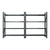 Giantz 4Mx2.4M Garage Shelving Warehouse Rack Black