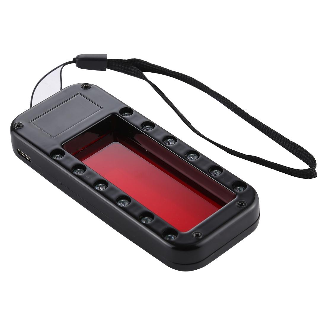 Infrared Lens Search Detector With Lanyard - Rectangular Shape-1915198026486517762