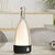 Anyhouz Luxury Lamp Bluetooth Speaker Black Wine Bottle Home Decor USB Rechargeable Table Accents for Bedroom Hotel Living Room