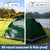 Weisshorn Camping Tent Instant Tent Pop up 2 Person Outdoor Hiking Tents Hiking Green