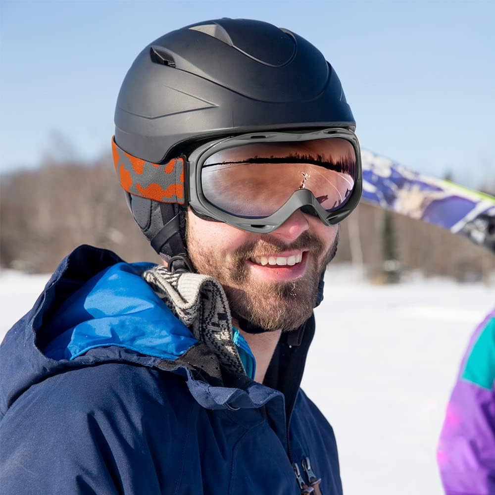 OutdoorMaster OTG Ski Goggles - Over Glasses Ski/Snowboard Goggles for Men, Women &amp; Youth - 100% UV Protection-OM-5