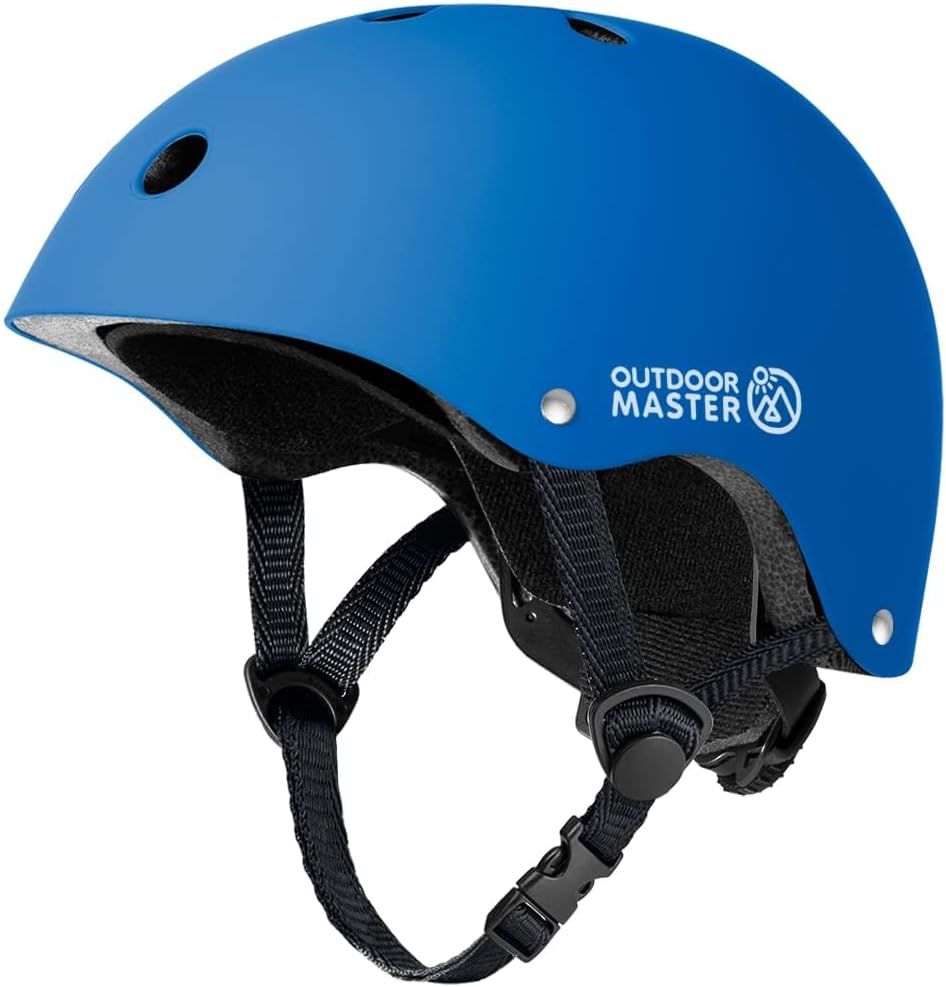 OutdoorMaster Youth &amp; Kids Bike Helmet - Adjustable Multi-Sports Skateboard Helmet with Removable Liners for Balance Bike, Toddler Scooter, One Wheel Hoverboard-Mint Green-Large