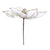 Jingle Jollys 14Pcs Christmas Tree Flower Set Xmas Garland Wreath Magnolia White