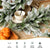 Jingle Jollys 3M Christmas Garland Pre-lit LED Lights Snow Frosted Tips Decor