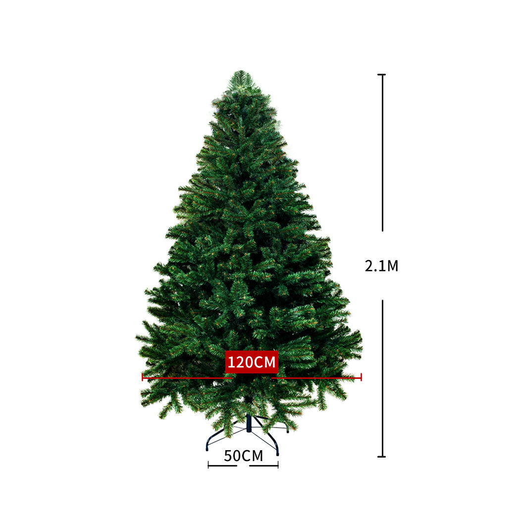 SANTACO Christmas Tree 2.1M 7Ft LED 2.1 Meter-1954802678840299522