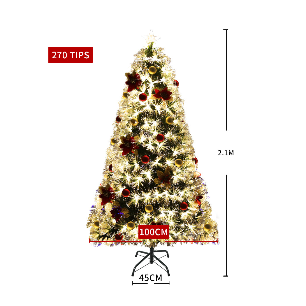 Santaco Christmas Tree 2.1M 7Ft Xmas 2.1 Meter-1954802334915760130