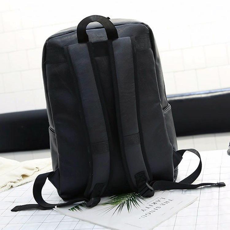 Men Casual Leather Shoulder Bag - Brown-1915196728211017730