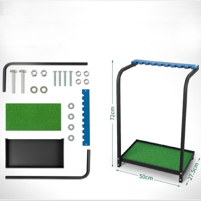 Golf Club Display Rack 9 Holes Position-1922443403107373057