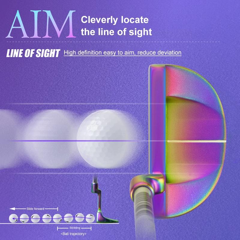 Women Stainless Steel Golf Putter With Head Cover-1915197109657800710