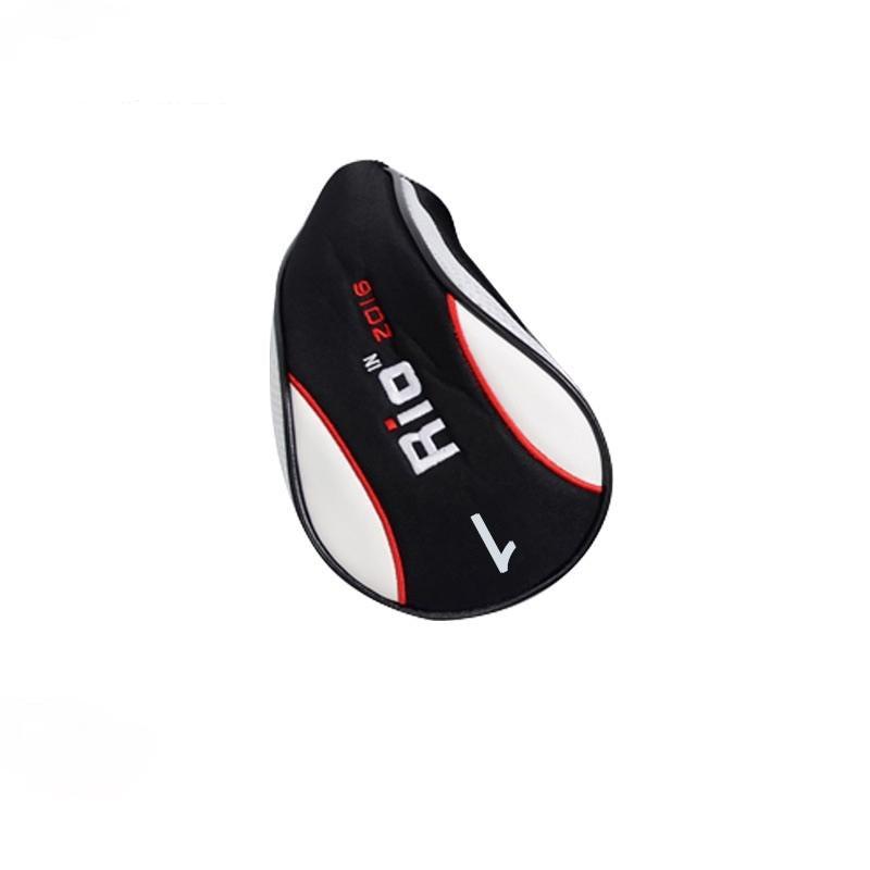 Black Red Wood Golf Head Cover Pusher Set - Wood Rod-1915198027207938048