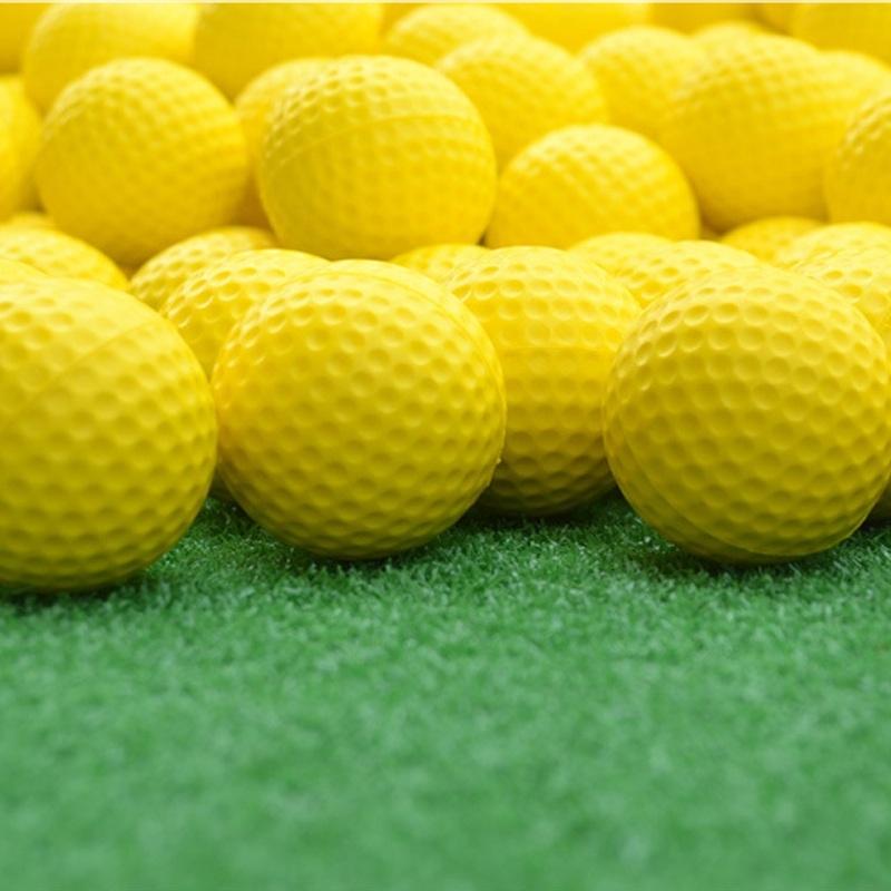 Set Of 10 Rubber Indoor Golf Balls-1915198225594322945