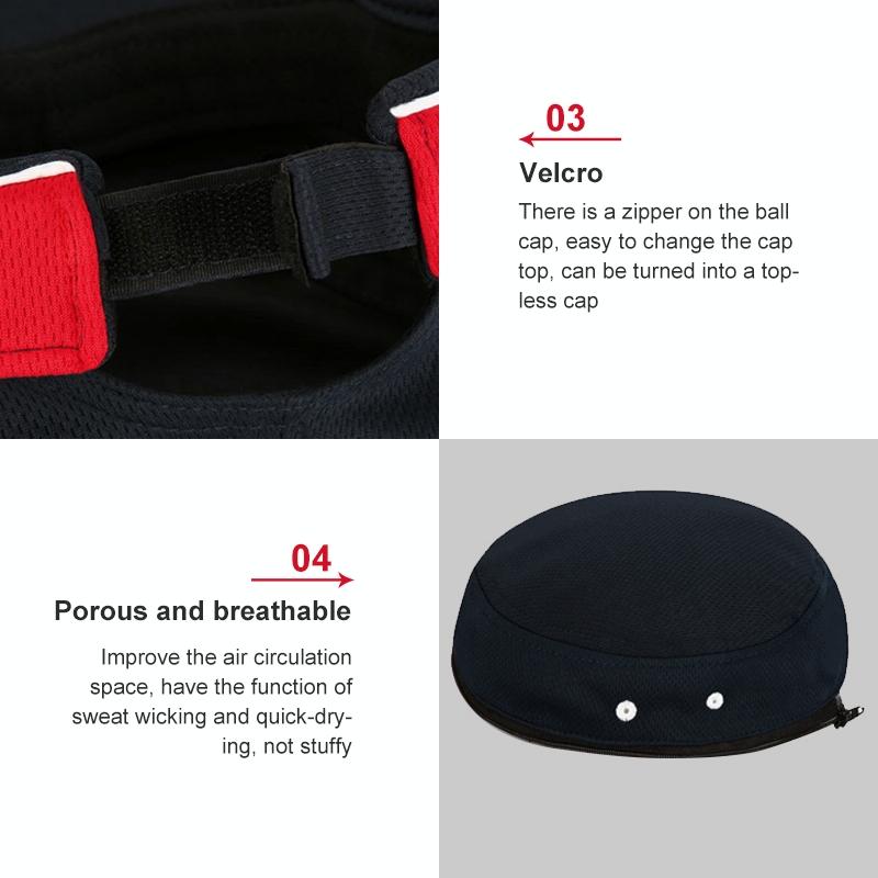 Unisex Sunscreen Golf Hat - Breathable & Multi-Functional Navy Blue-1915196619612098564