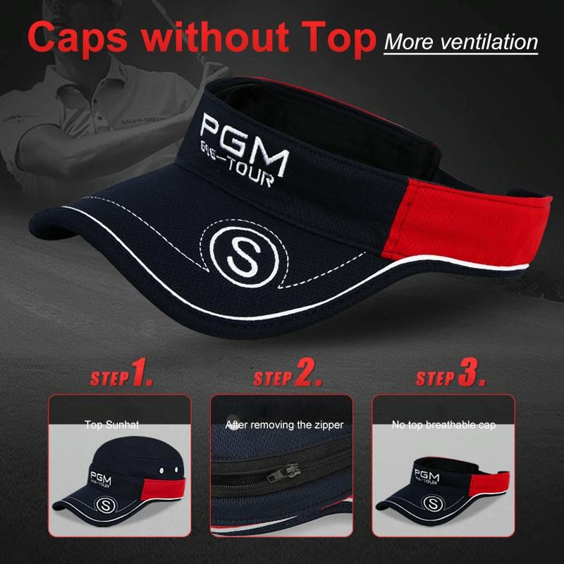 Unisex Sunscreen Golf Hat - Breathable & Multi-Functional Navy Blue-1915196619612098566