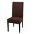 Anyhouz Chair Cover Coffee with Anti-Dirt and Waterproof Elastic Material for Dining Room Kitchen Wedding Hotel Banquet Restaurant