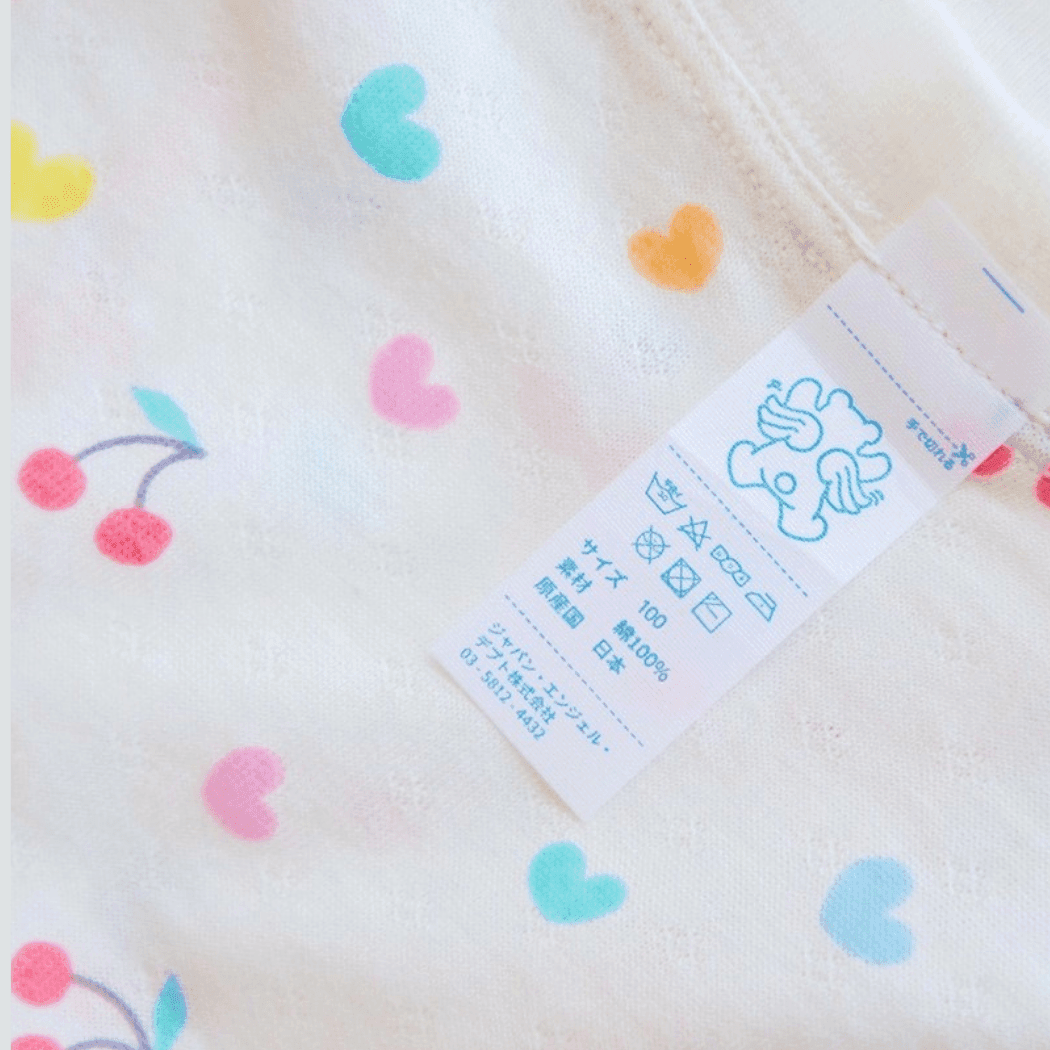 Angel Dept Organic Cotton Kids Underwear Japanese cherry (Girl) 90-1910112419322138625