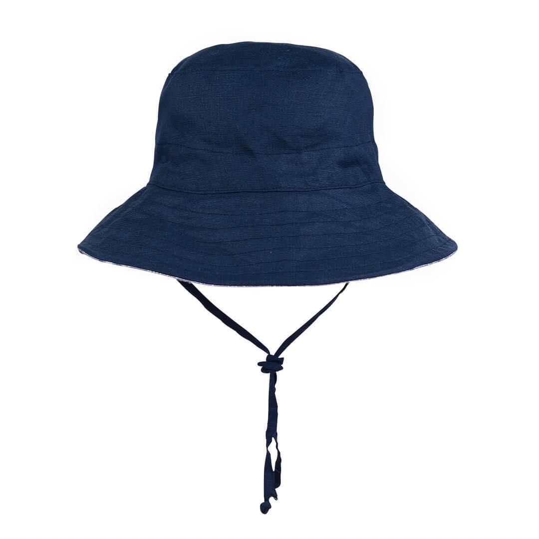 Bedhead Heritage Reversible Explorer Hat- Shibori/Indigo L-1954803158450573315