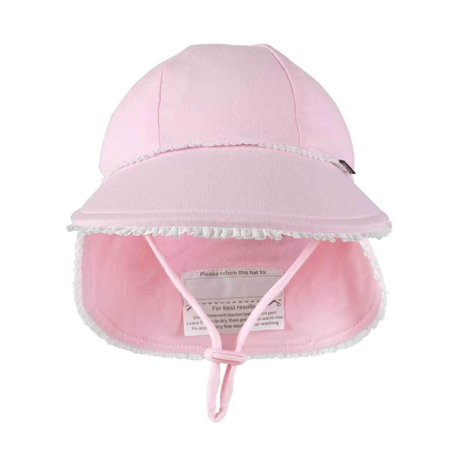 Bedhead Legionnaire Hat - Ruffle Trim 'Blush? L-1954803035154812928
