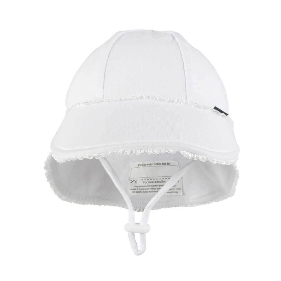 Bedhead Legionnaire Hat - Ruffle Trim 'White? L-1954803034848628736
