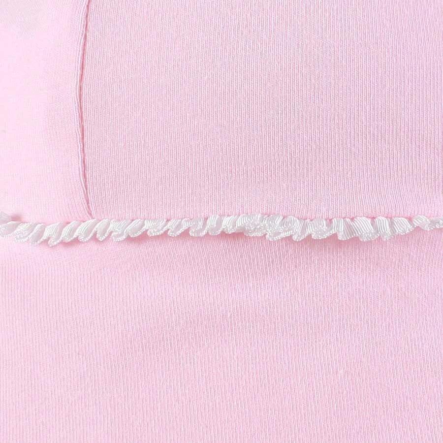 Bedhead Toddler Bucket Hat - Blush Ruffle Trim L-1954803164603617281