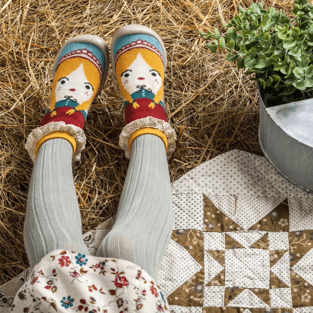 Collegien Slipper - Marie with Lace 18-19-1954803154554064898